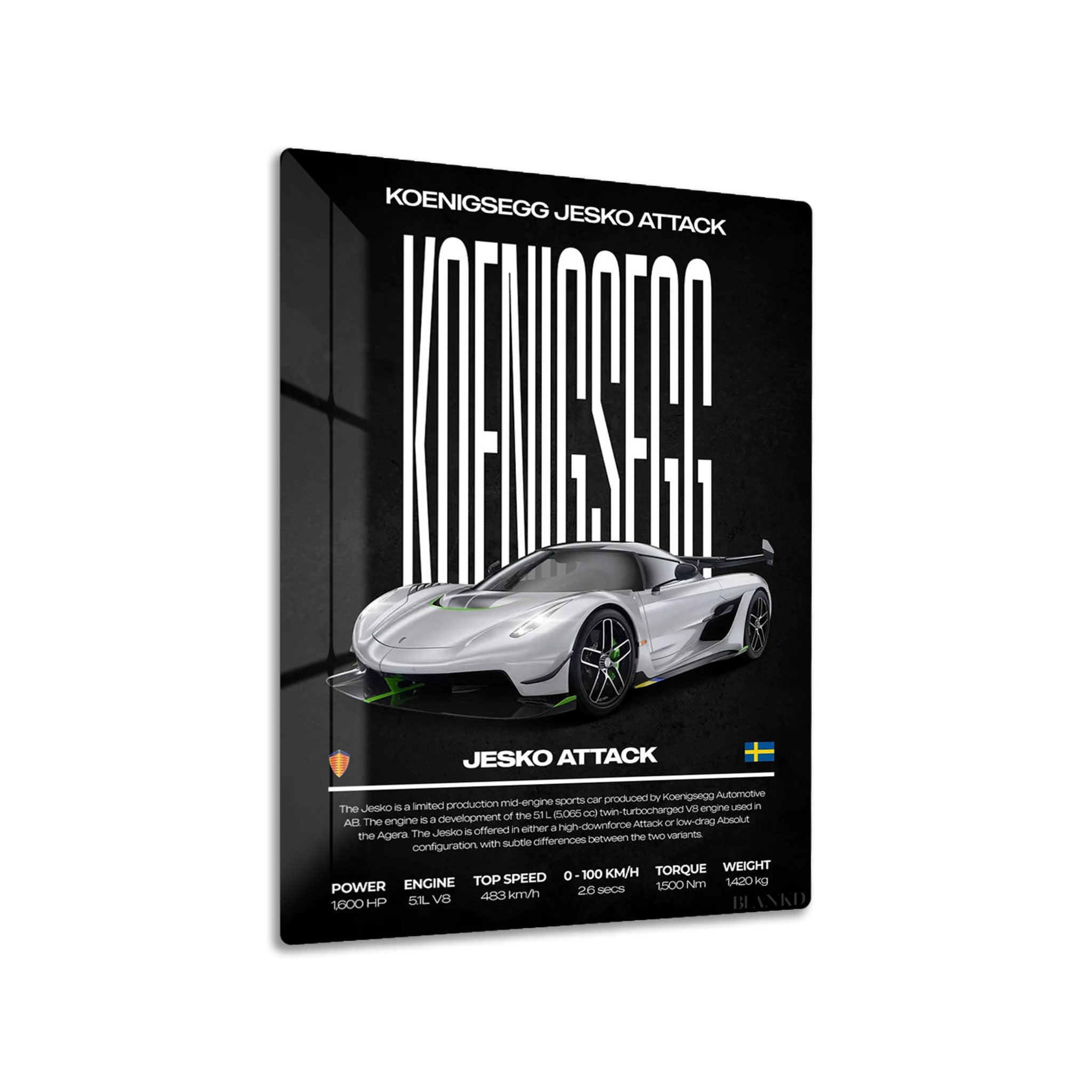 Koenigsegg Jesko Attack